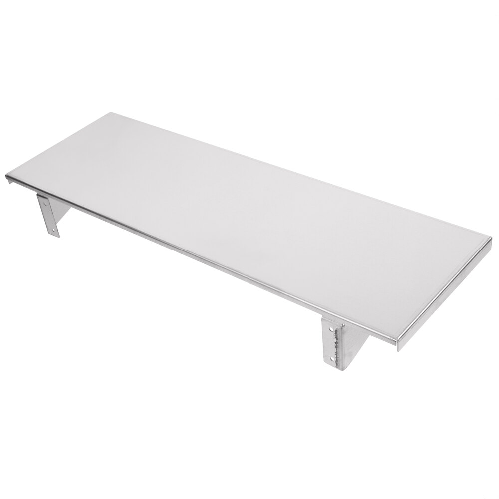 Bobrick B298 x 24 Stainless Steel Shelf with Satin Finish 24" x 8"