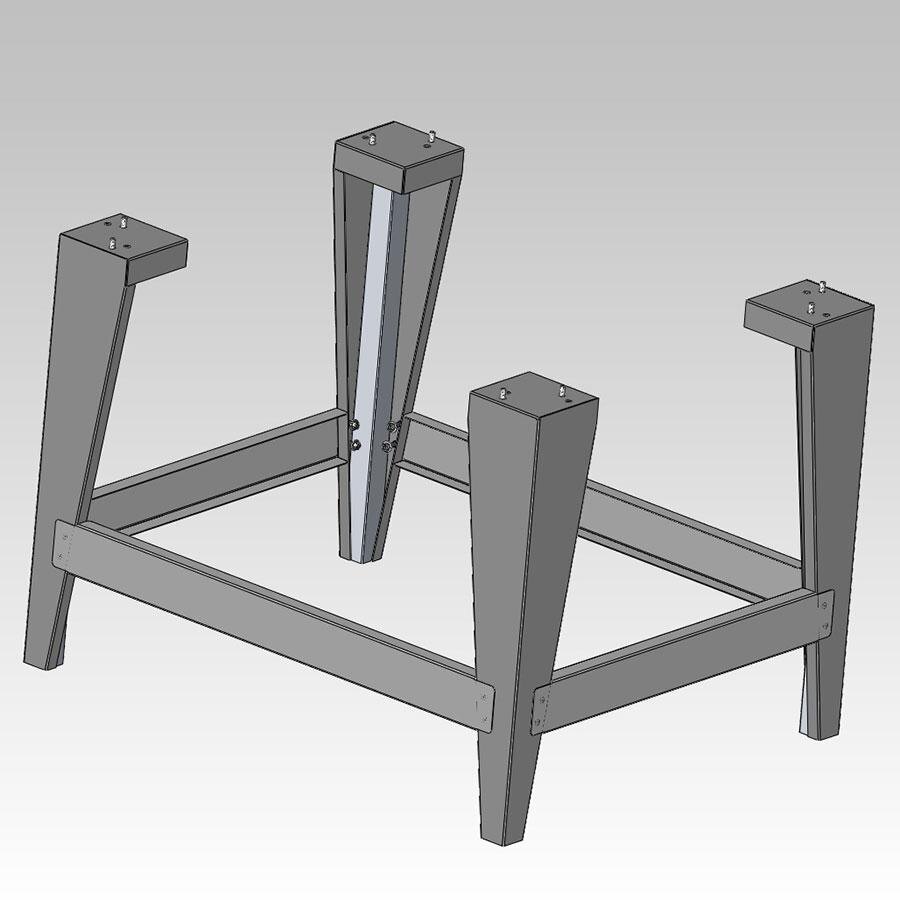 Amana (amasz) Leg Kit For Xp Xpress Ovens 36 Amana Menumaste LG10