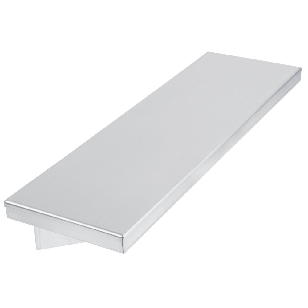 Bobrick B295 x 16 Stainless Steel Shelf with Satin Finish 16" x 5"