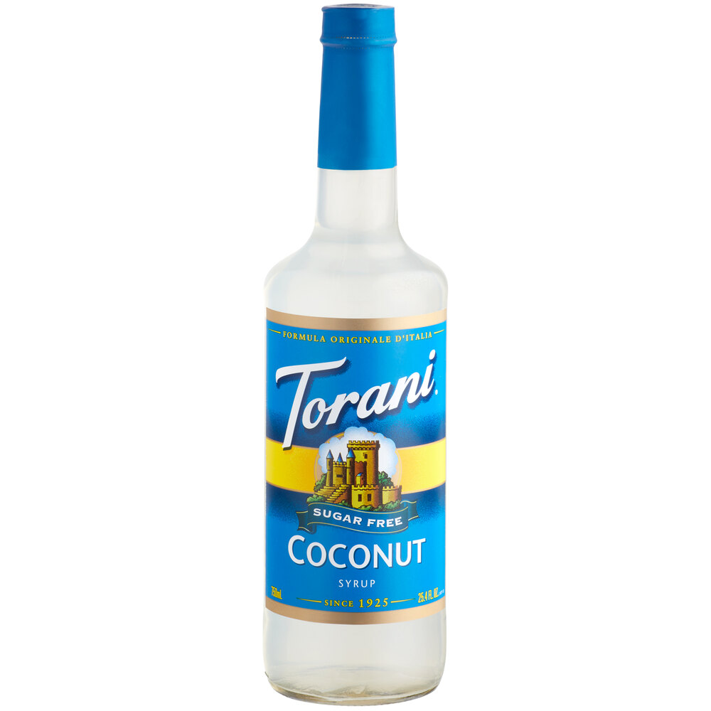 Sugar Free Coconut Flavoring Syrup by Torani (750mL)