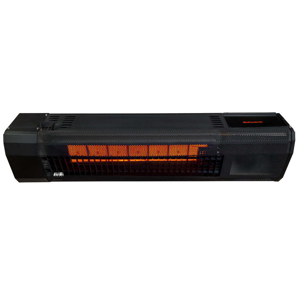 Schwank MO-2352-NG Natural Gas Black Outdoor 2 Stage Patio Heater