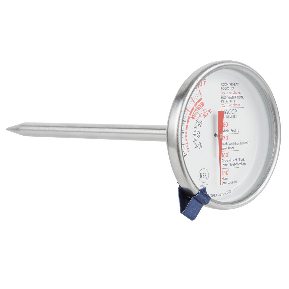 5 1/2" Economy Pocket Probe Dial Meat Thermometer