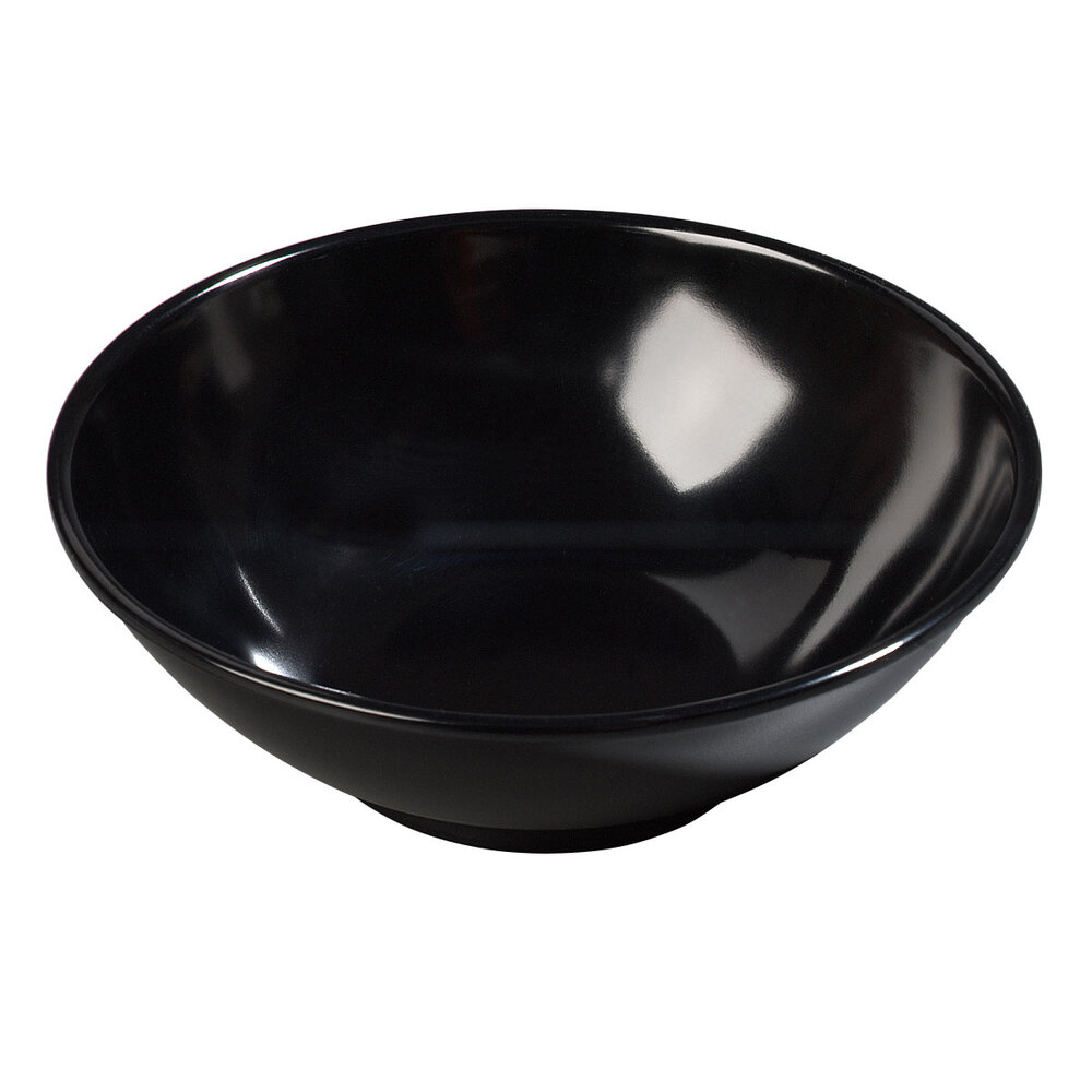 Carlisle 650B03 Black 20 oz. Salad Bowl 72/Case