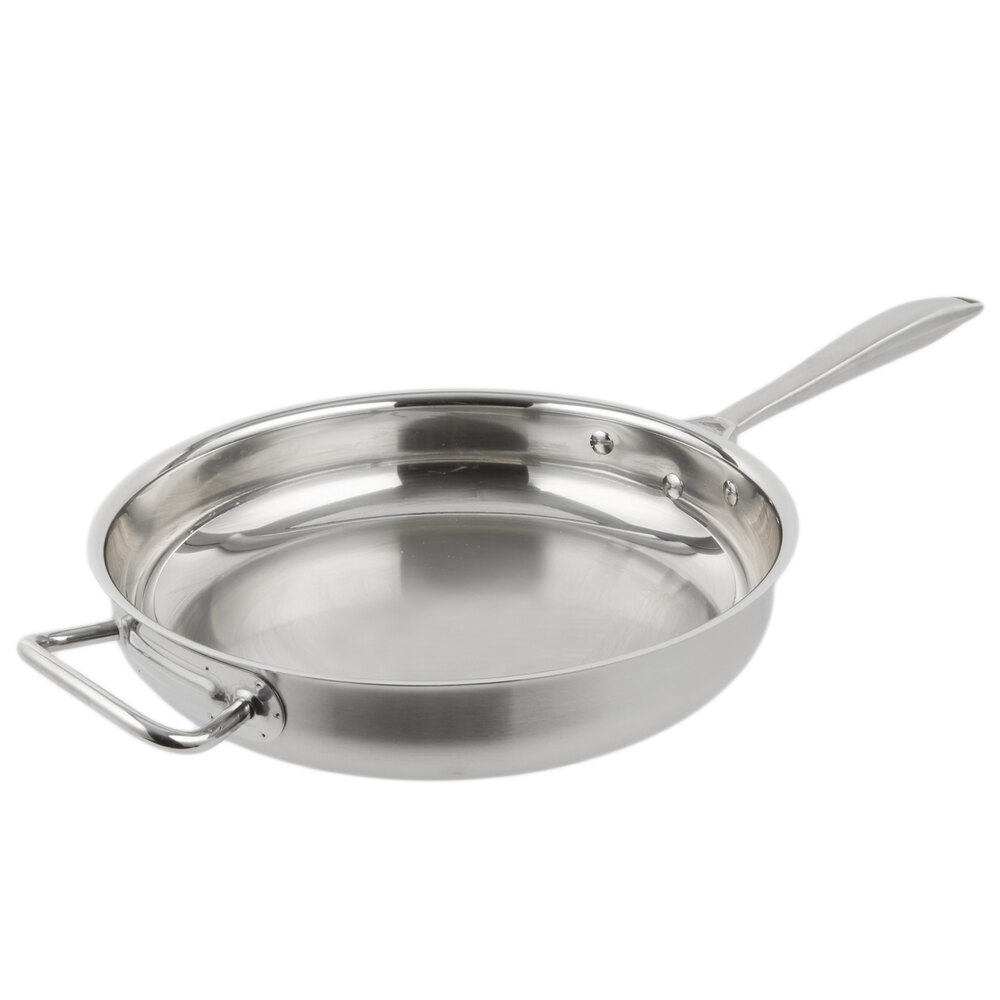 Vollrath 47792 Intrigue 3 Qt. Stainless Steel Saucier Pan with