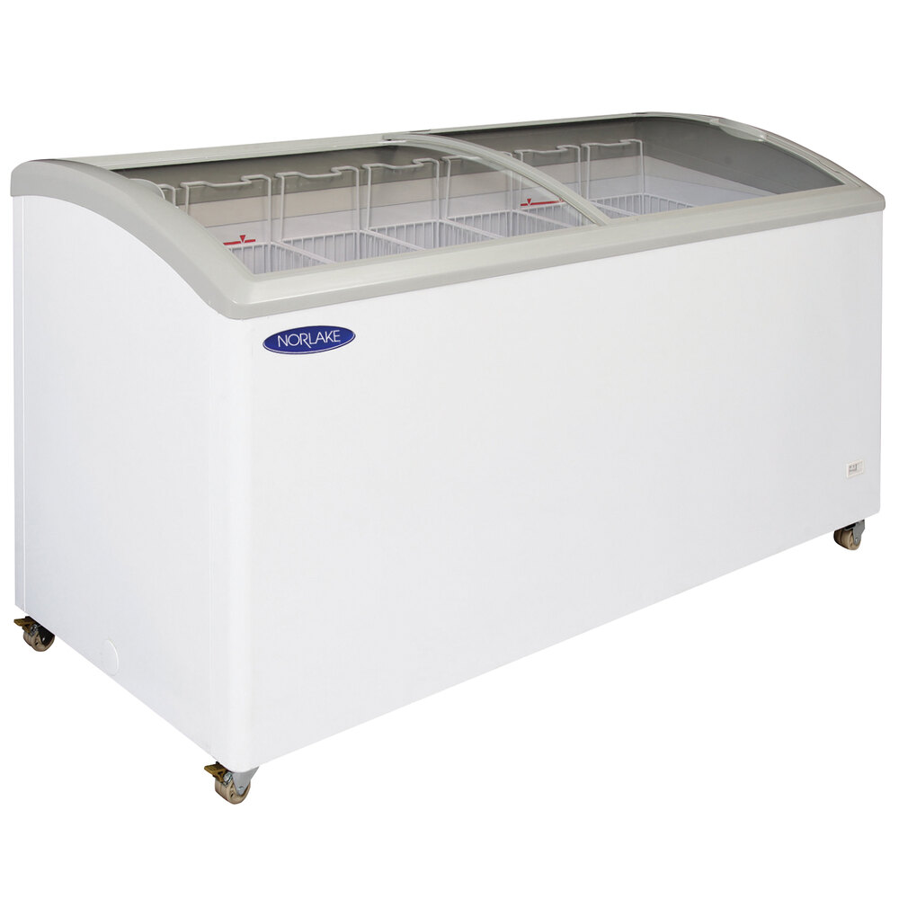 NorLake CTB7117 Curved Lid Display Freezer 20.5 Cu. Ft.