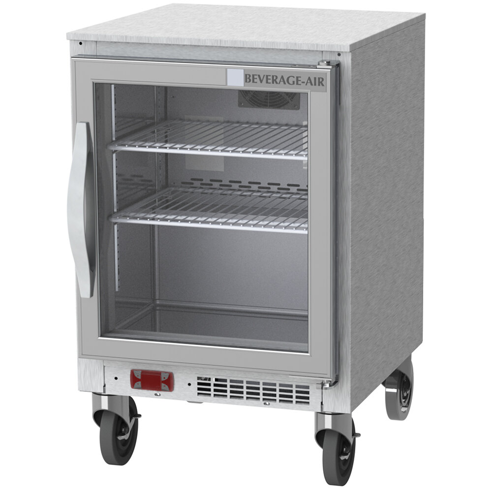 BeverageAir UCR20HC25 20" Shallow Depth Low Profile Undercounter