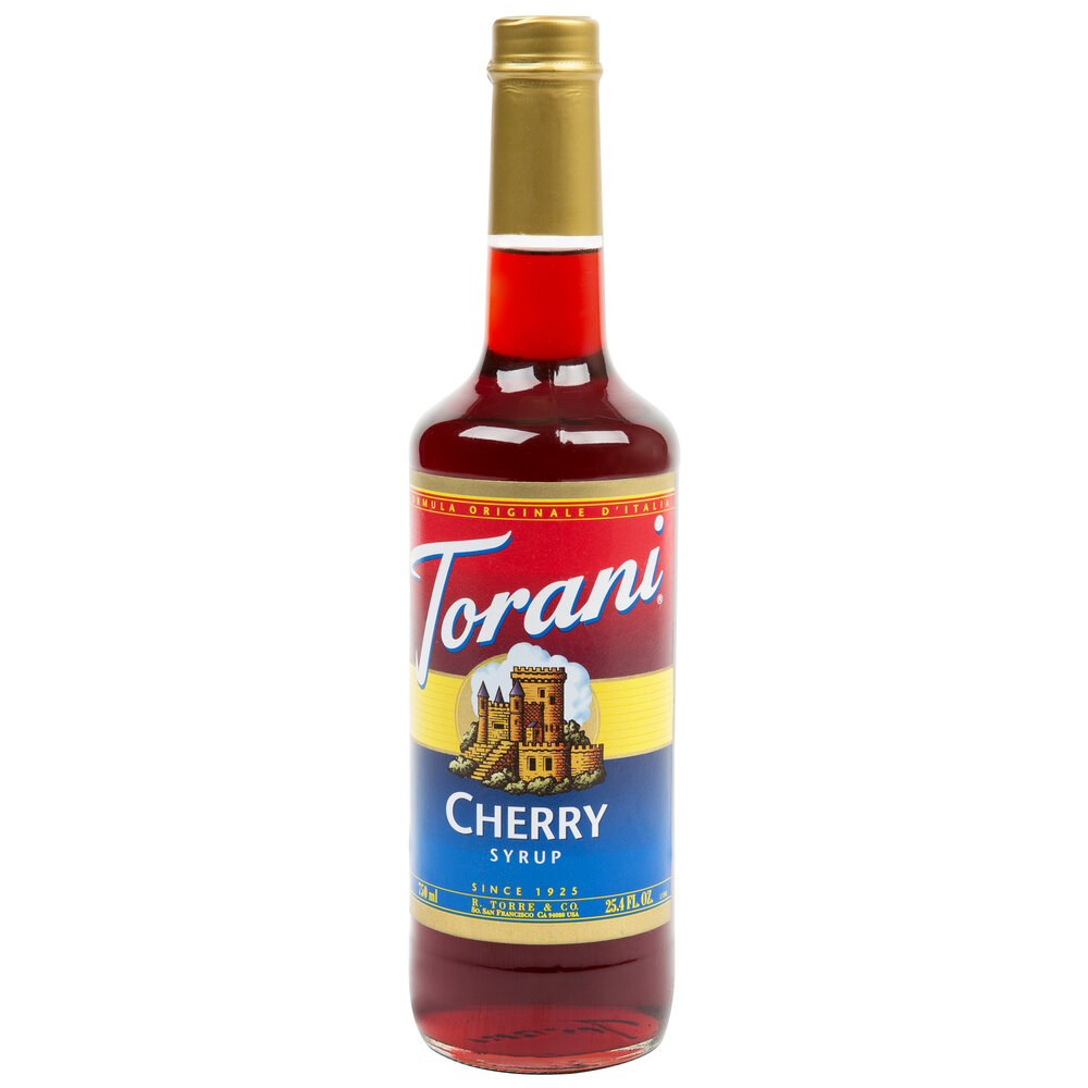 Torani Cherry Syrup 750 mL Shop at staurantStore