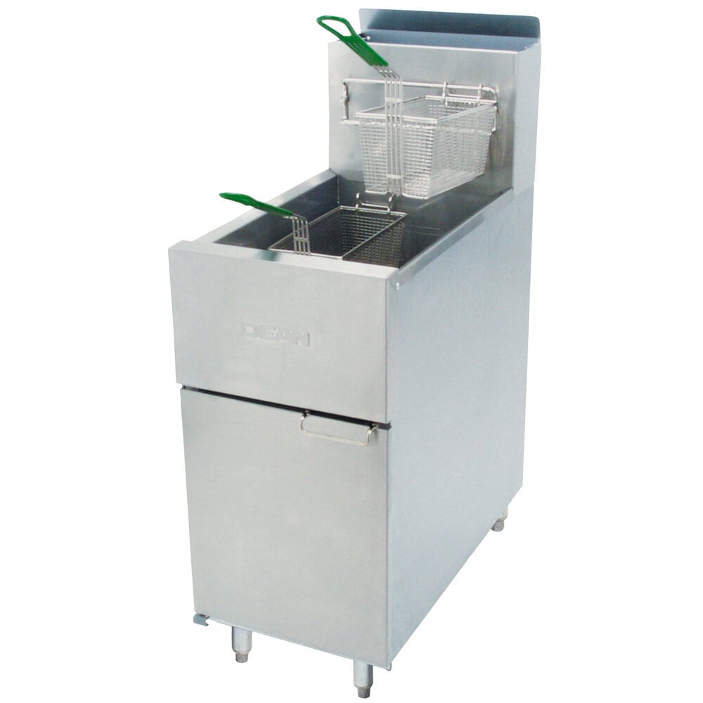 Dean SR52G Liquid Propane Super Runner Floor Fryer 3550 lb.
