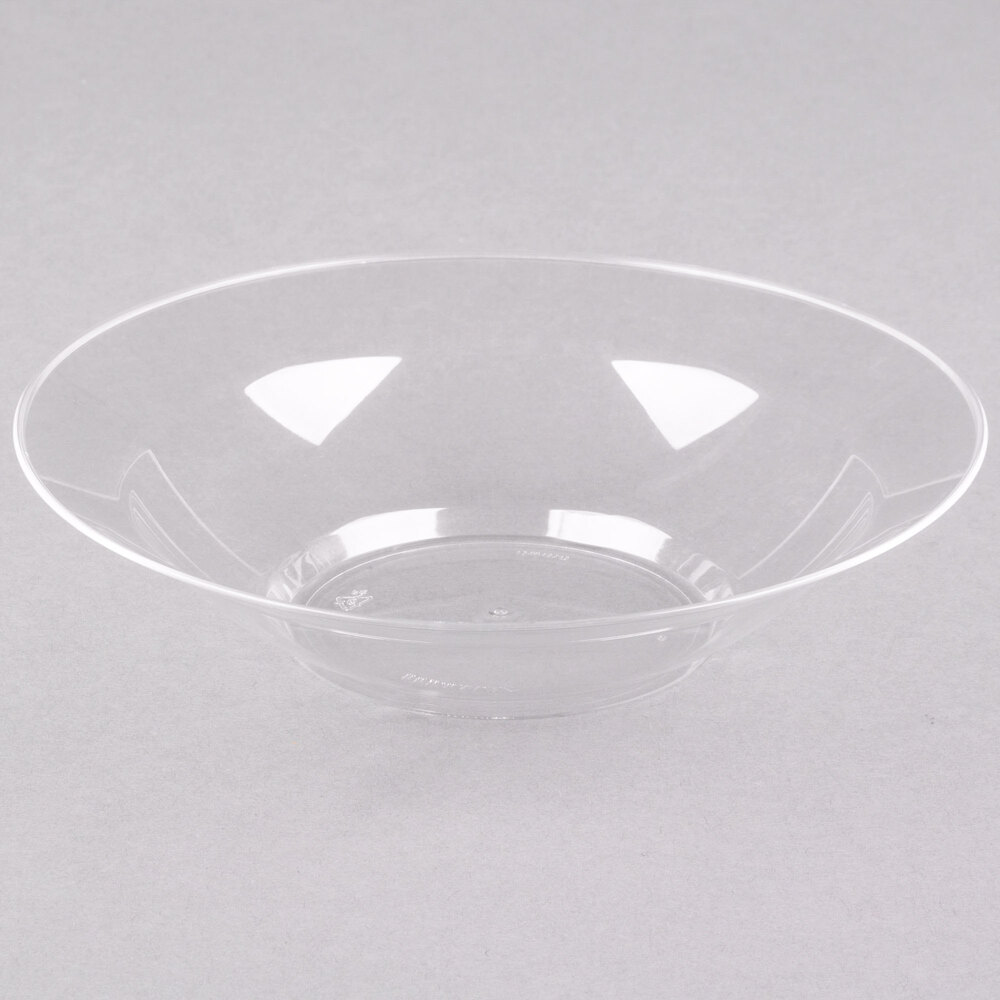 WNA Comet DWB10180C 10 Oz Clear Plastic Designerware Bowl 180 Case