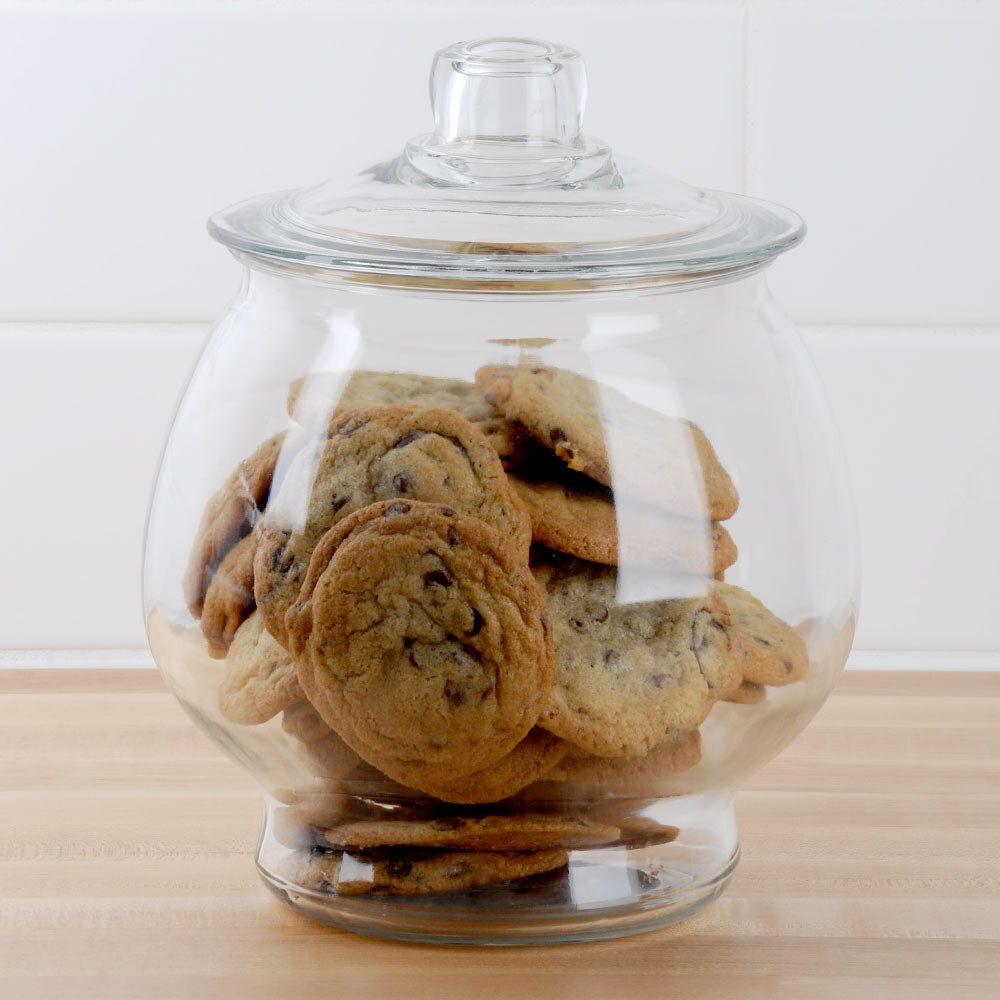 1 2 gallon glass jar with lid