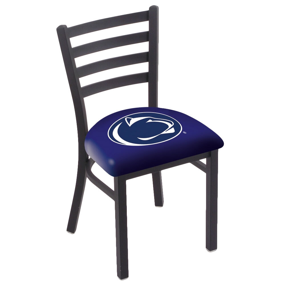 Holland Bar Stool L00418PennSt Black Steel Penn State University Chair
