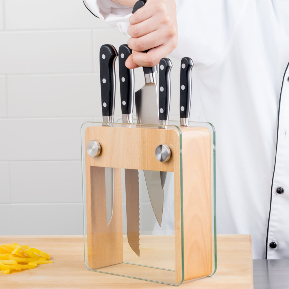 Mercer Culinary M23500 Renaissance® 6 Piece Forged Knife Block