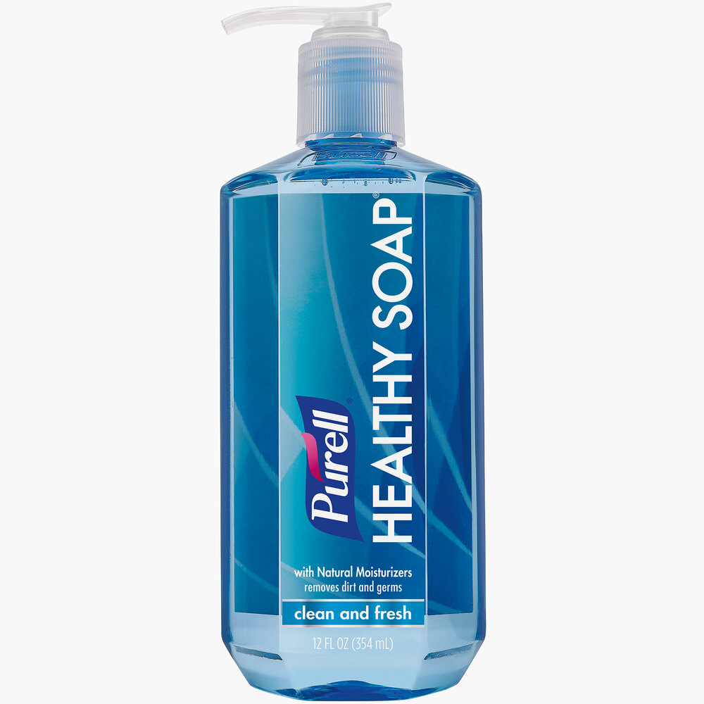 Purell® 810112CMR01 Healthy Soap 12 oz. Clean and Fresh Hand Soap with Pump 12/Case