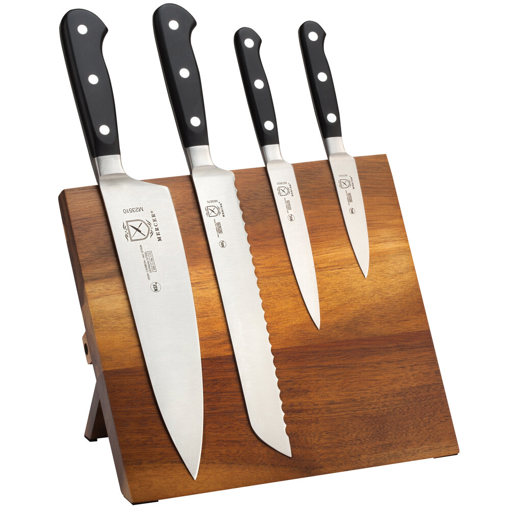 Mercer M21970AC Renaissance 5Piece Acacia Knife Board and