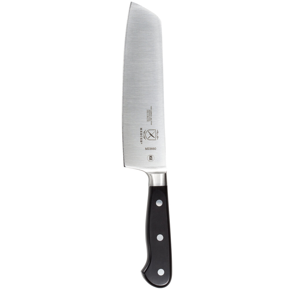 Mercer Culinary M23660 Renaissance 7" Riveted Nakiri Knife