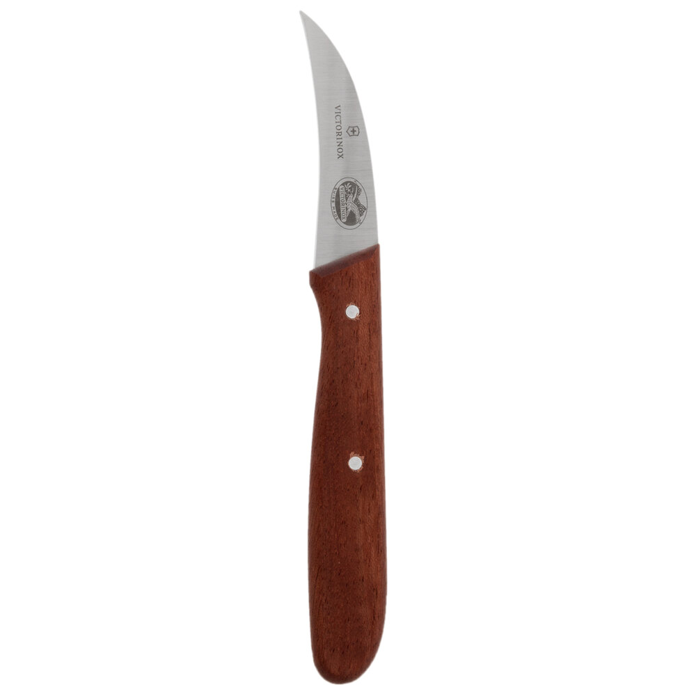 Victorinox 40007 2 1/2" Bird's Beak Paring Knife with Rosewood Handle
