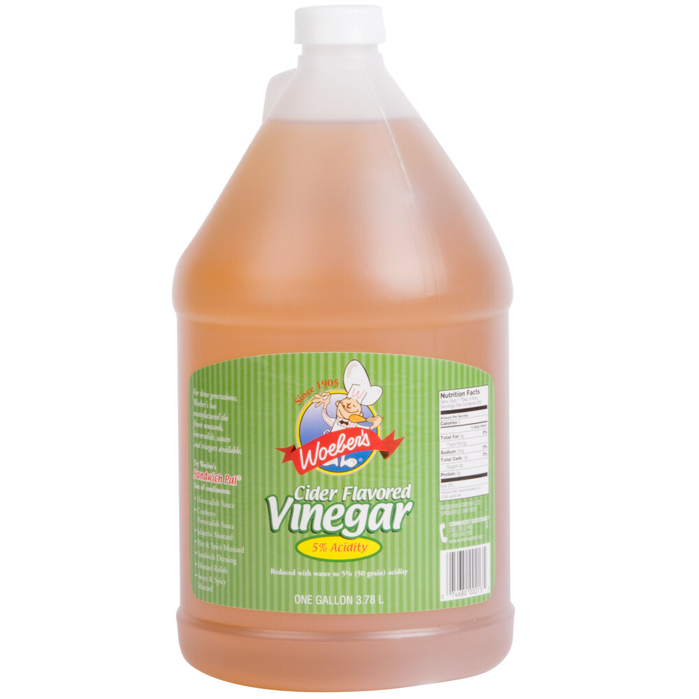 Woeber's Bulk Apple Cider Vinegar (4 Gallons per Case)