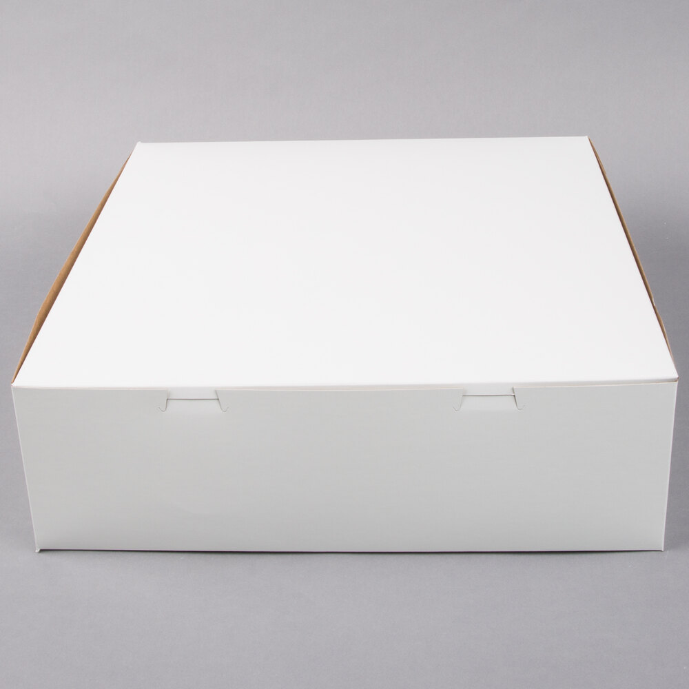 White Cake Boxes & Lid 8,10,12,14,16 inch & Cupcake Box 1 6 4 12 Hole/Hold 2