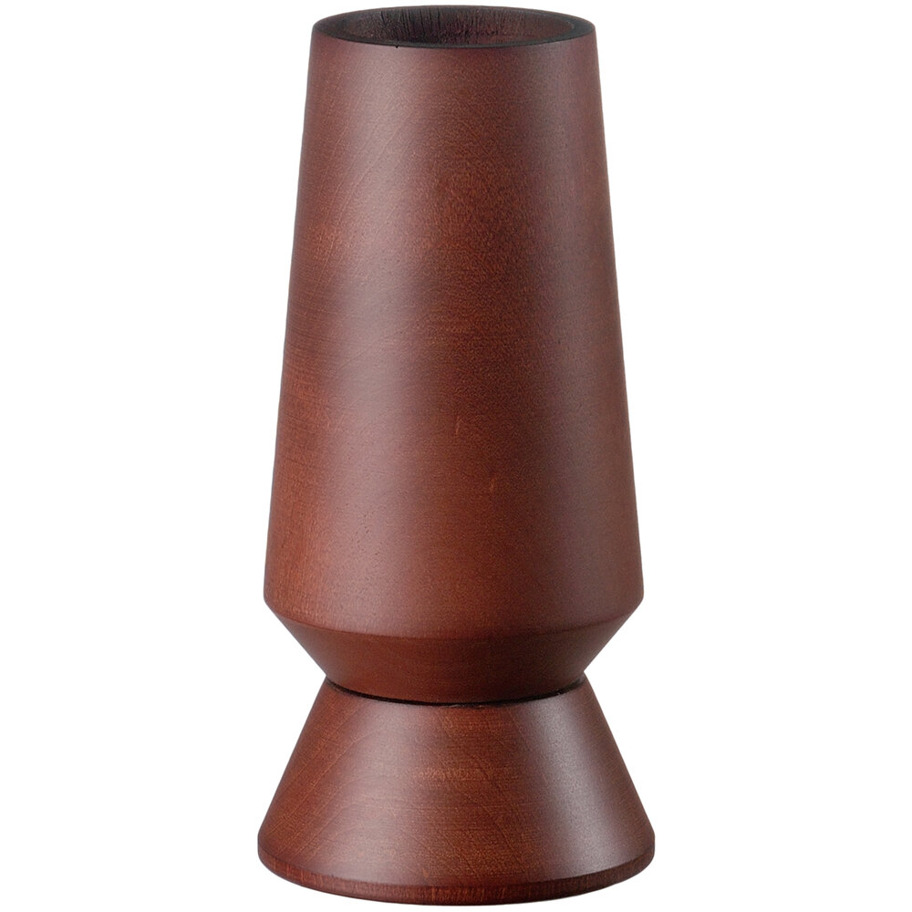 Fletchers' Mill COL06SM46 Columbia 6" Mahogany Stain Wooden Upside Down