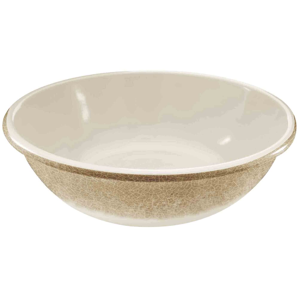 Thunder Group DM5807J Jazz 32 oz. Round Melamine Salad Bowl with
