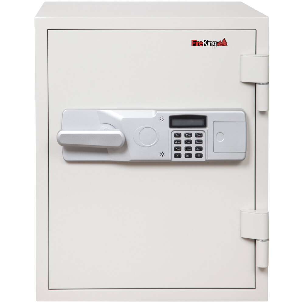 FireKing KF1612-2WHE White 2 Hour Fire Safe with Electronic Lock and