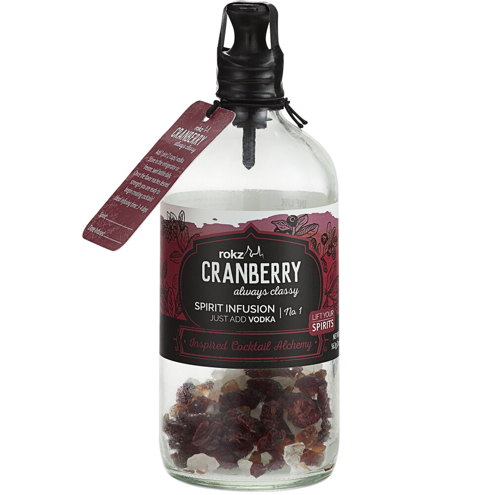Rokz 2 oz. Cranberry Cocktail Infusion Kit