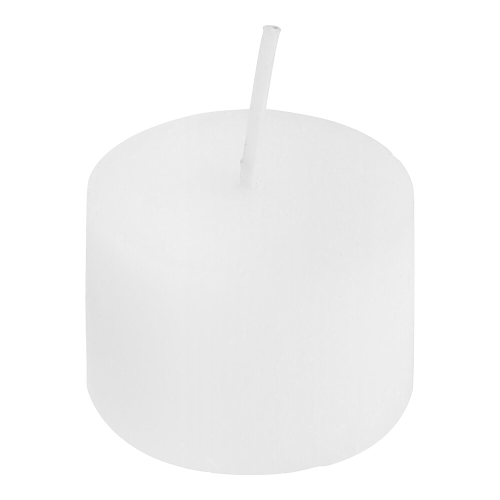 Hyoola Candele Galleggianti Premium - Candele Colorate Bianco - Set Da 48 Candele Decorative - Durata Candele 8 Ore - 75 Mm - Made In Europe