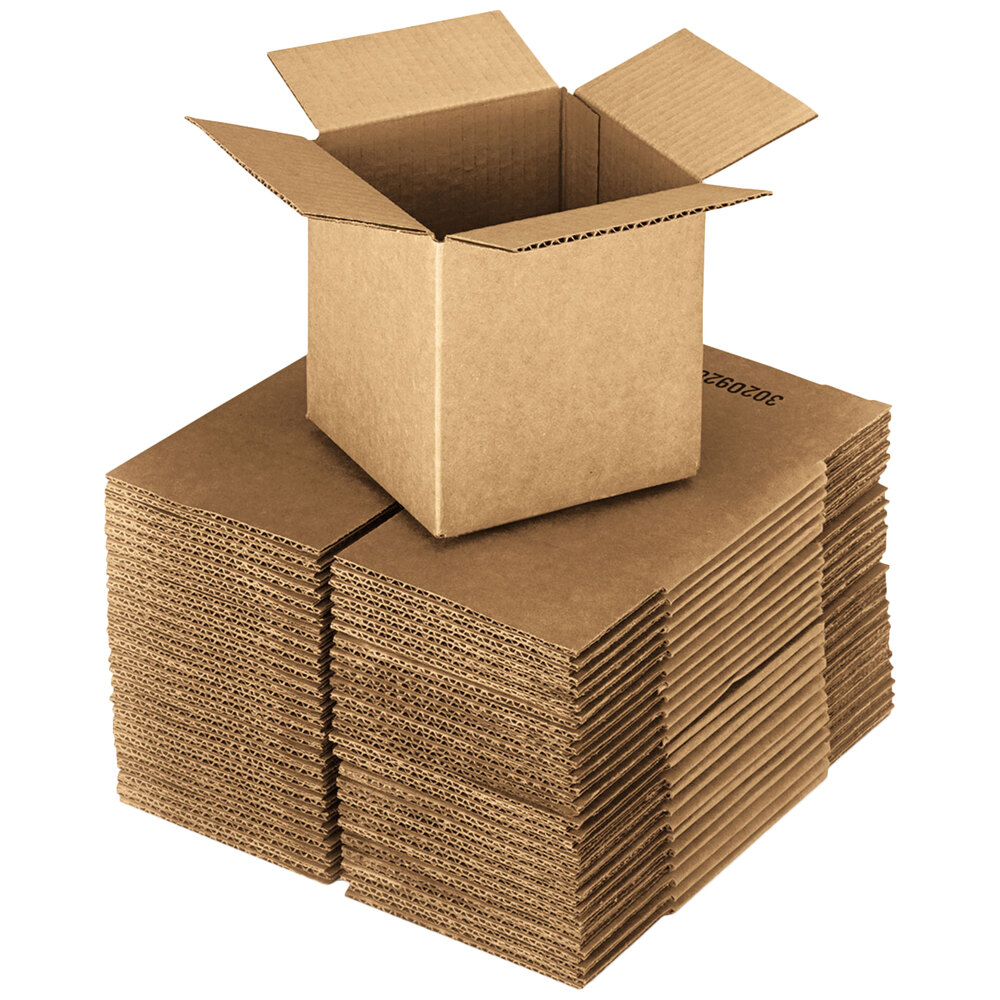 20" x 20" x 20" Kraft Shipping Box - 10/Bundle