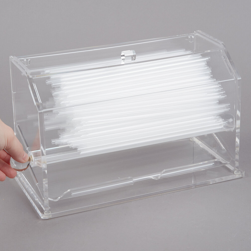 Acrylic Straw Dispenser staurantStore