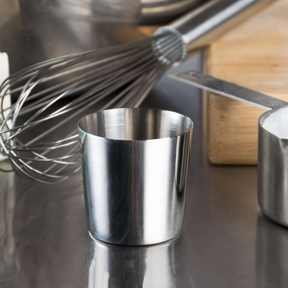 Matfer Bourgeat 342476 1 3/4" x 1 3/4" Stainless Steel Rum Baba