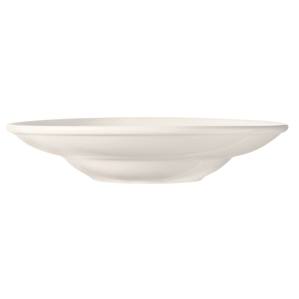 World Tableware BW1135 Basics 16 oz. Bright White Porcelain Entree
