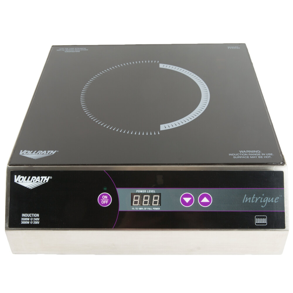 Vollrath 69504 Ultra Series Countertop Induction Range Cooker 208/240V
