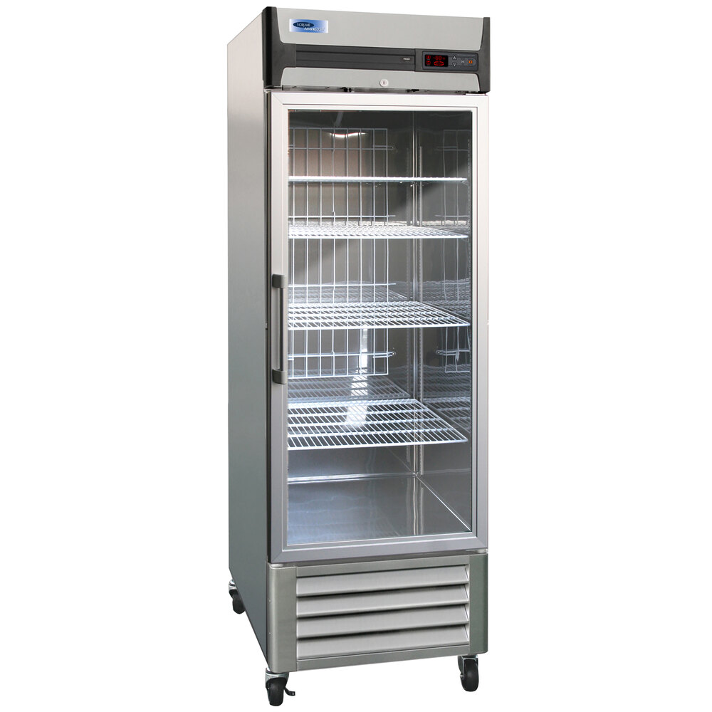 NorLake NLR23G AdvantEDGE 27 1/2" Single Glass Door ReachIn