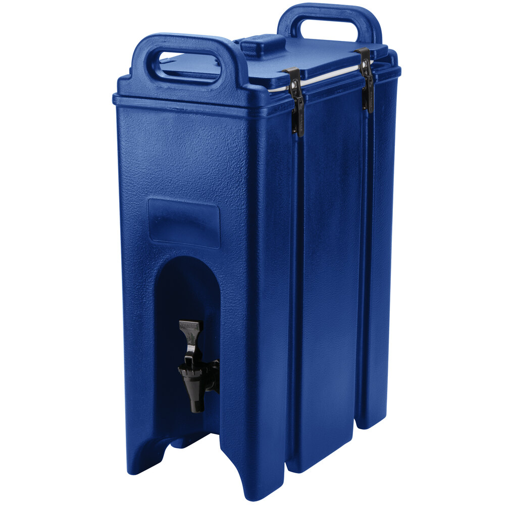 Cambro 500LCD186 Camtainer® 4.75 Gallon Navy Blue Insulated