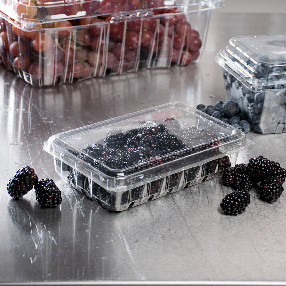 11 oz. LowProfile Vented Clamshell Produce / Berry Container 200/Case