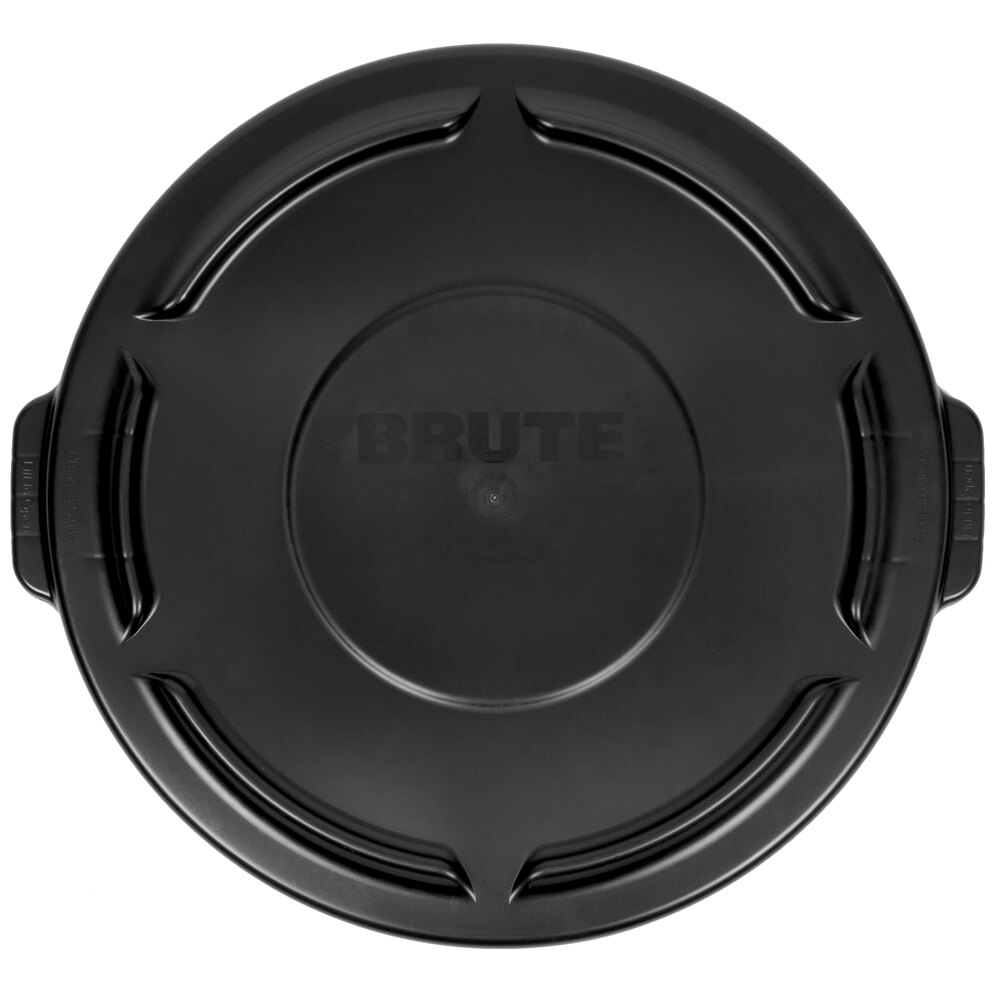 Rubbermaid® 1867532 BRUTE 32 Gallon Black Executive Round Trash