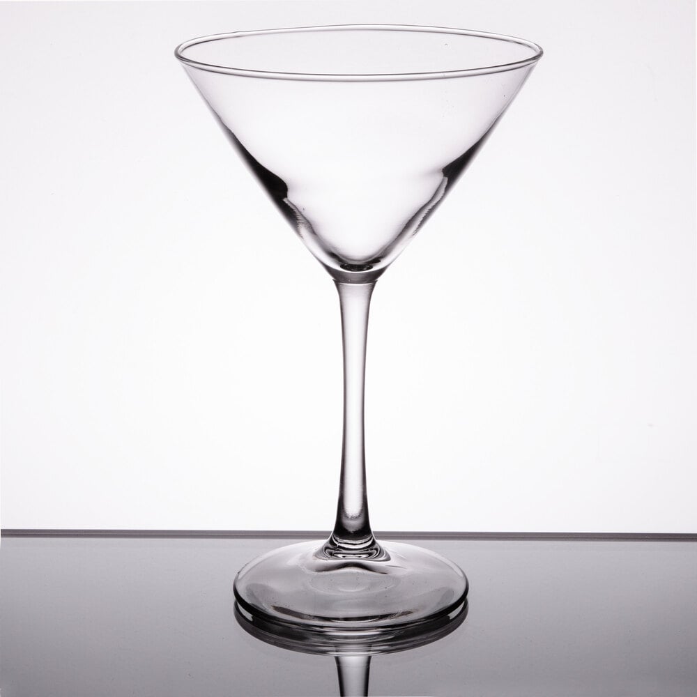 Sold at Auction: (16) Libbey Martini Cocktail Glasses (10) Small Clear Glass  Martini