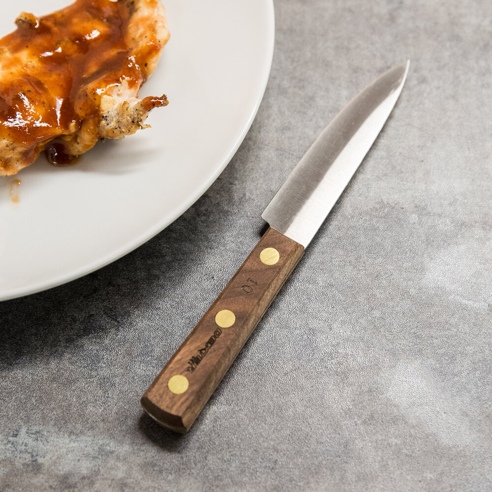 DexterRussell 20041 Traditional 6Piece Steak Knife Set with Walnut