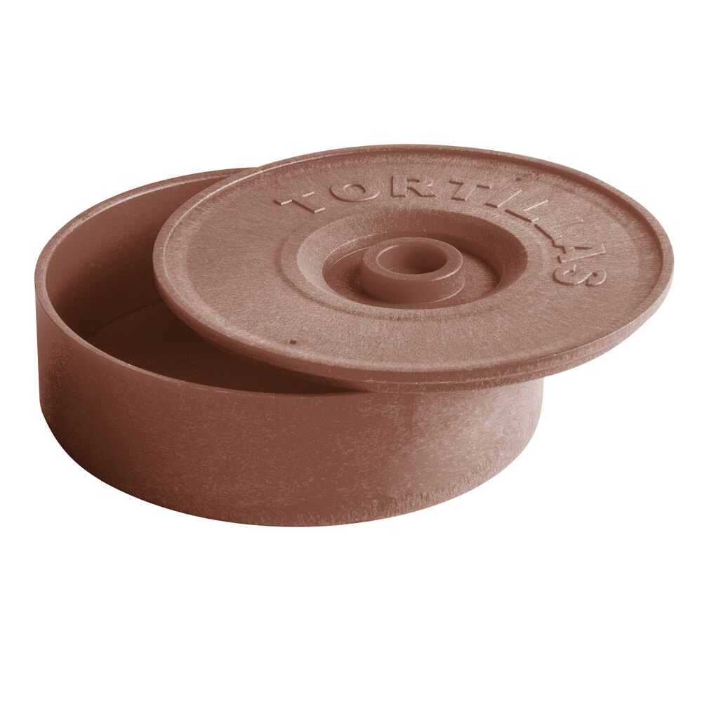 Tortilla Warmer 8 1/2" Brown Tortilla Server staurantStore