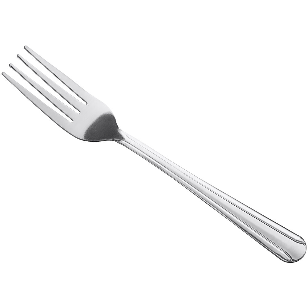 Choice Dominion 7" 18/0 Stainless Steel Dinner Fork 12/Case
