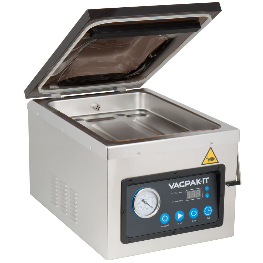 ARY VacMaster VP210 Chamber Tabletop Vacuum Packaging Machine with 10 1/4  Seal Bar