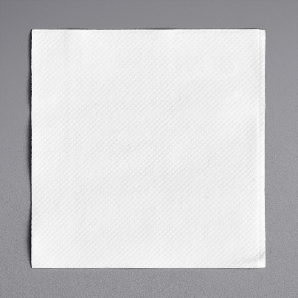 White Cocktail Napkins (4000/Case) staurantStore