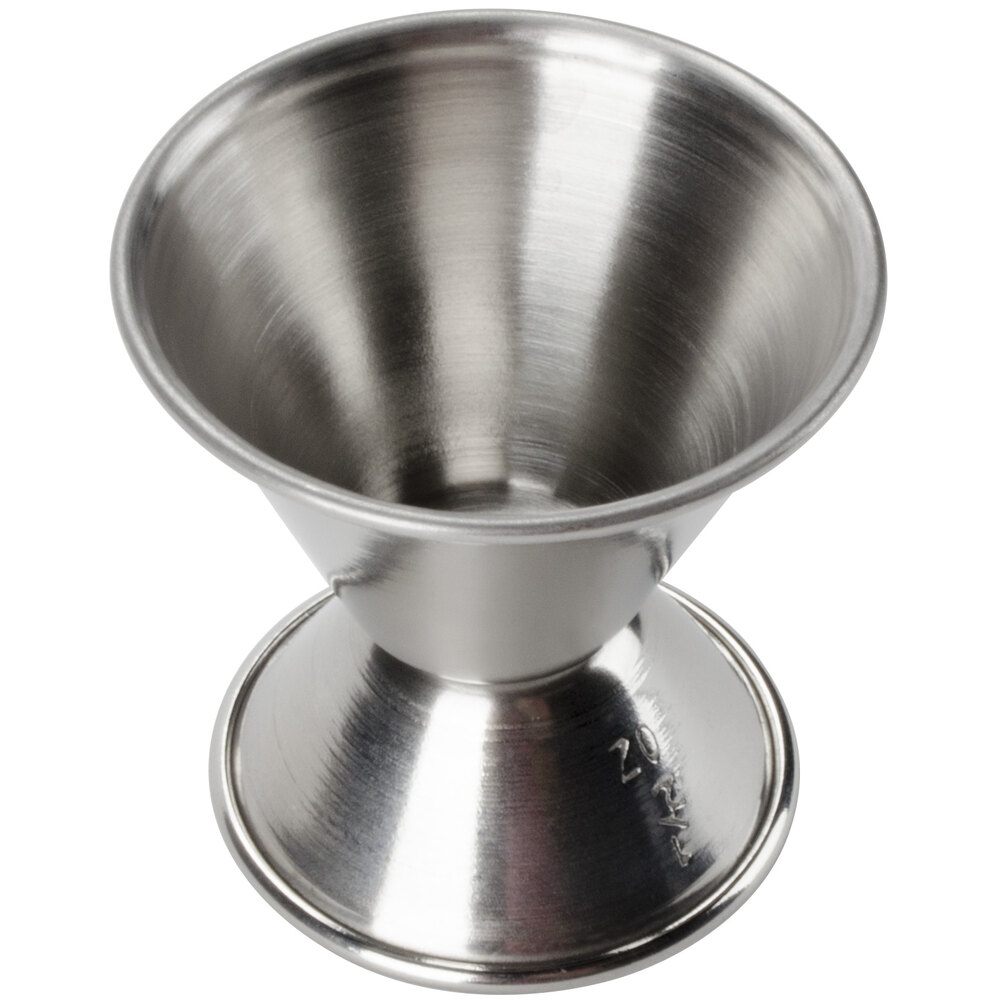 0.5 oz. & 1 oz. Stainless Steel Jigger