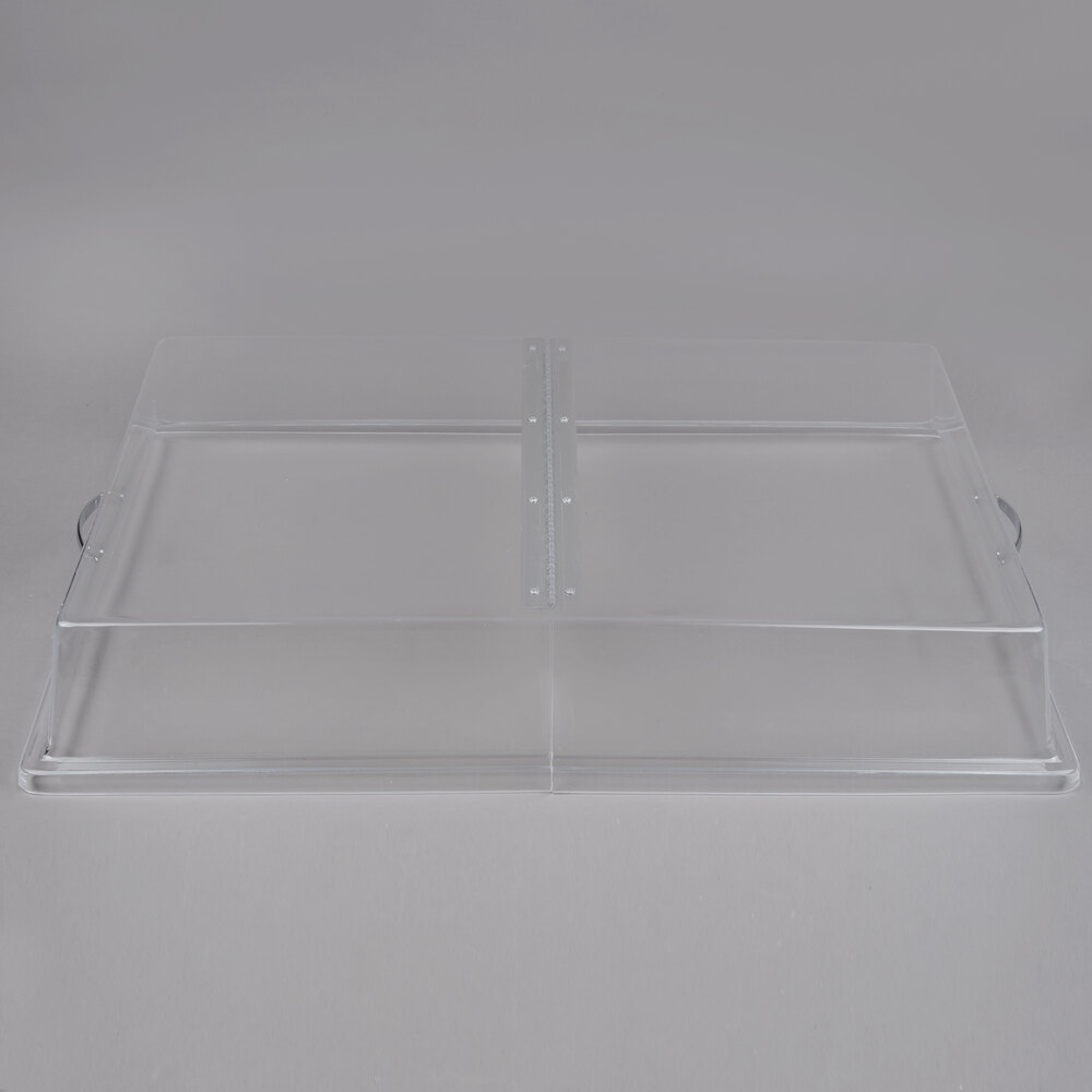 Carlisle SC2607 18" x 26" x 4" Rectangular Hinged Pastry Tray Cover