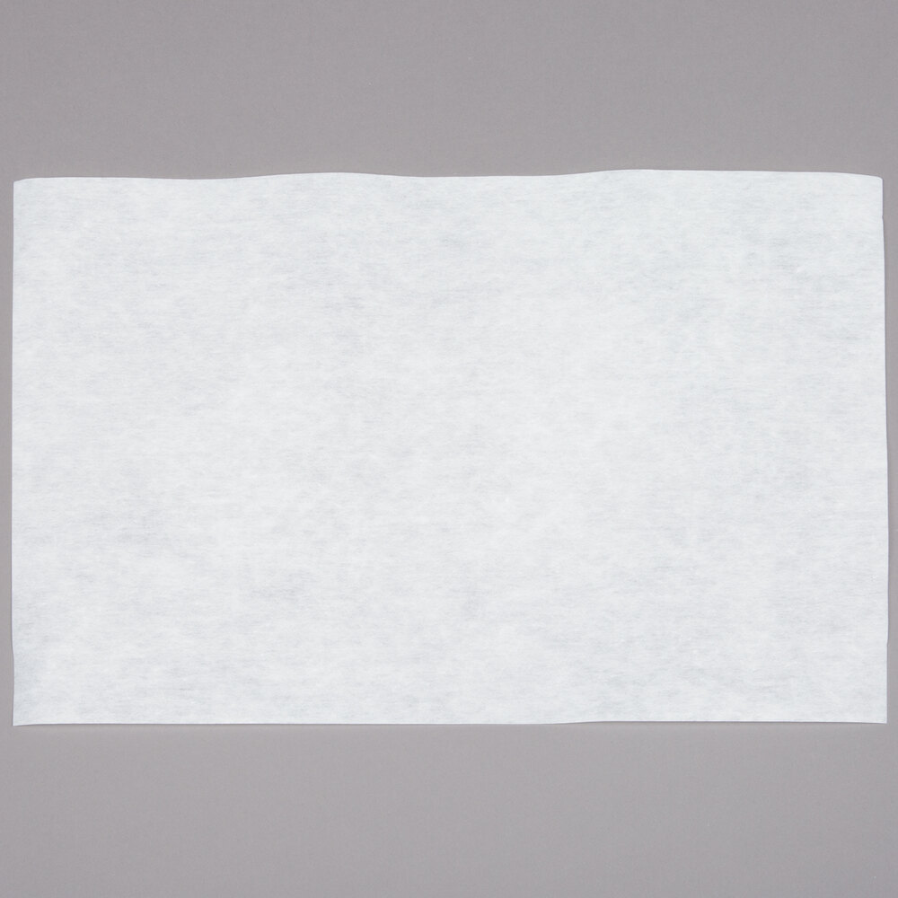 FMP 1331057 12 1/2" x 17 3/4" Fryer Oil Filter Paper 100/Case