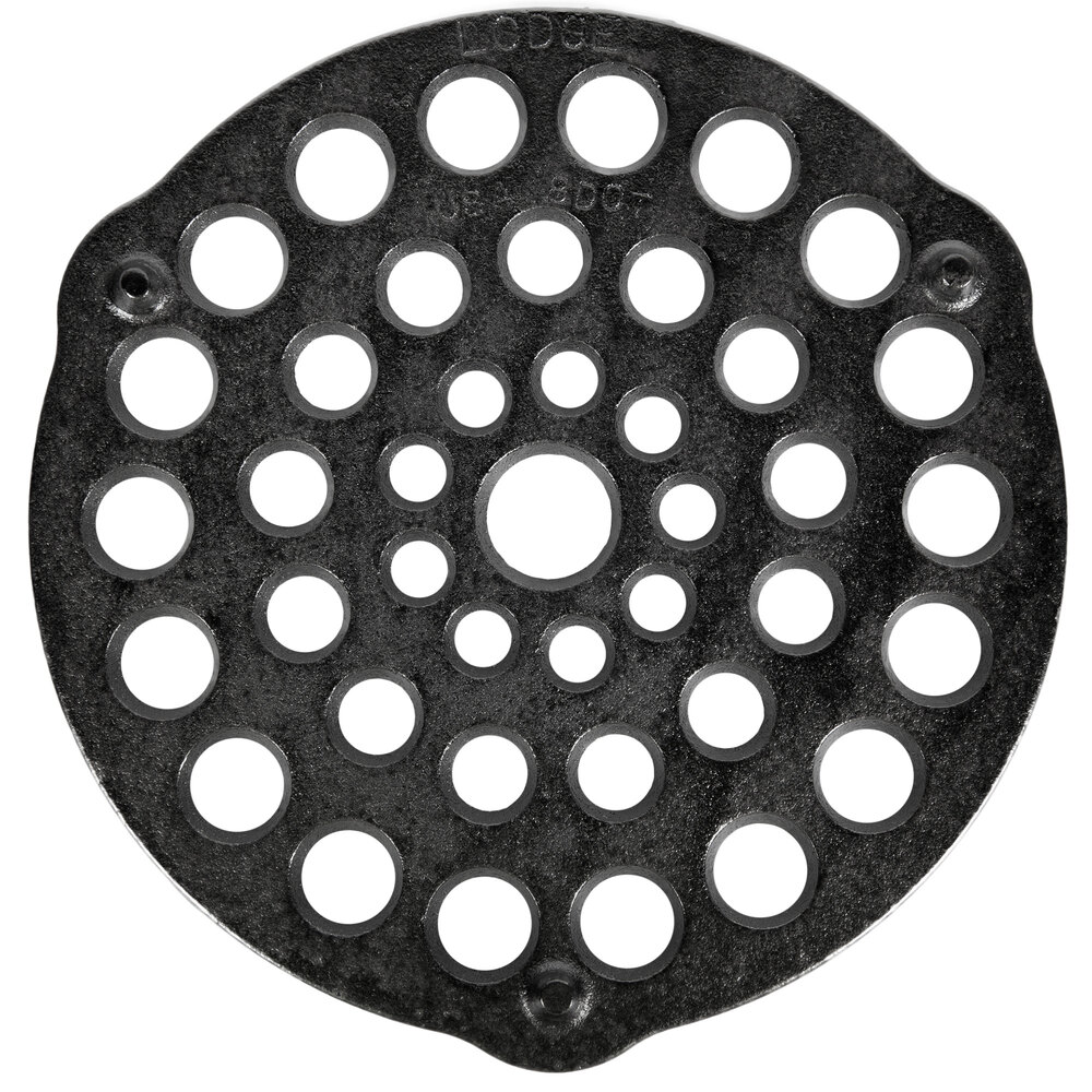 Lodge L8DOT3 8 1/8" Round Cast Iron Trivet