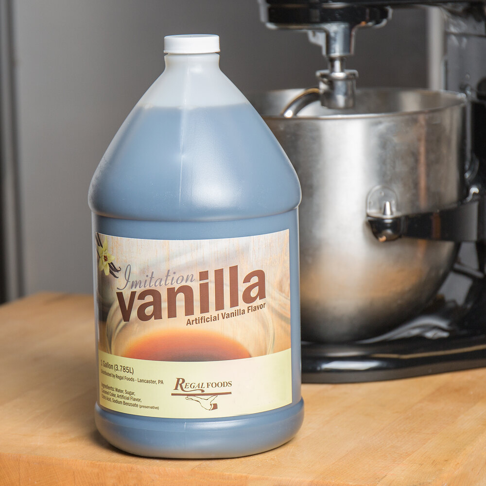 Regal Imitation Vanilla Extract 1 Gallon Container