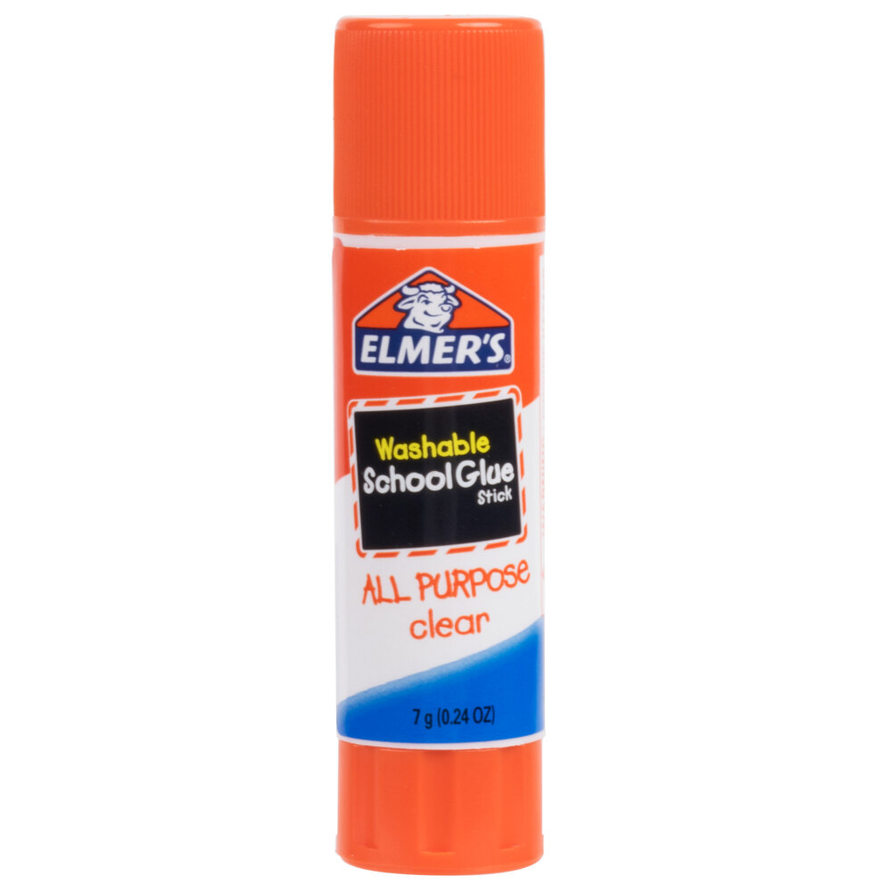 Elmer's E501 0.24 oz. Clear School Glue Stick 60/Box