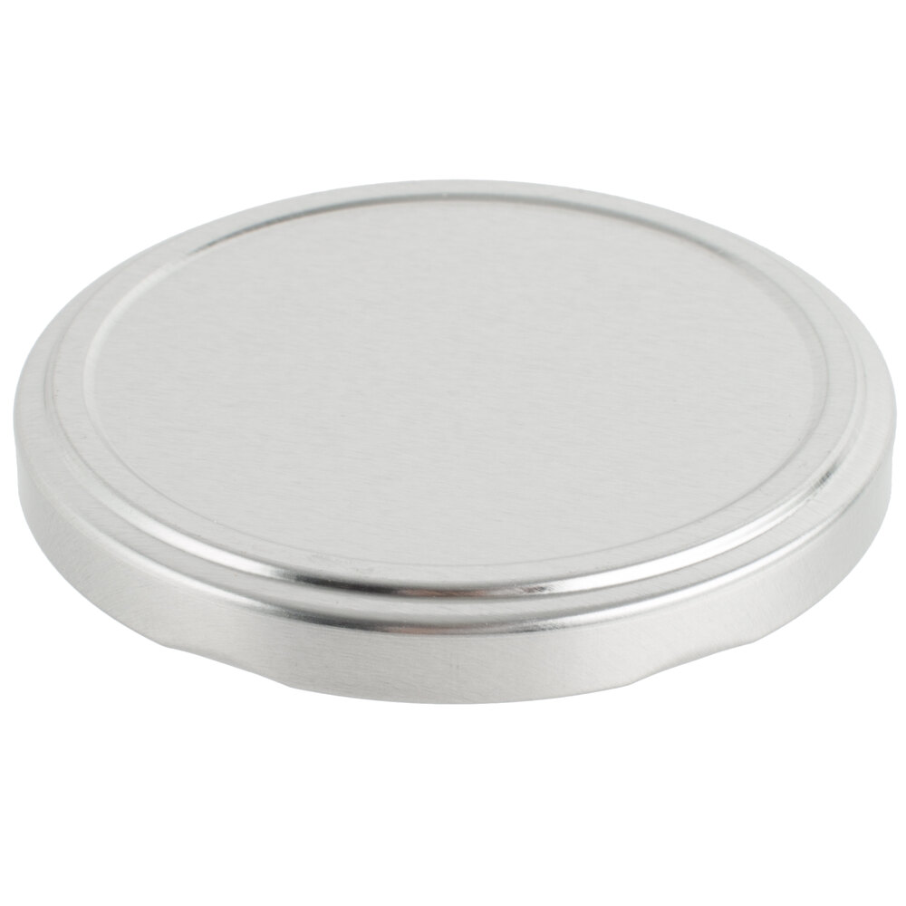 Libbey 92161 Silver Metal 12 oz. Culinary Jar Lid 36/Case
