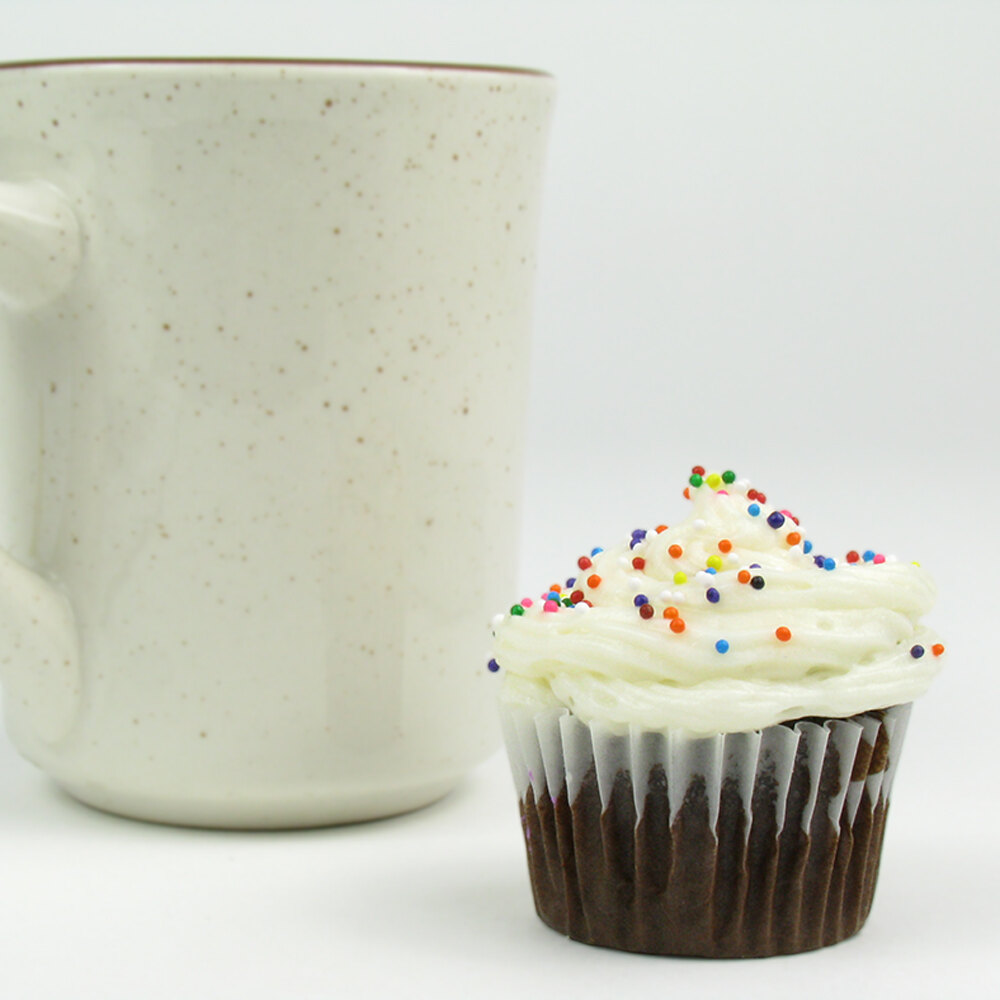 White Fluted Baking Cup 1 1/2" x 1" 10000/Case